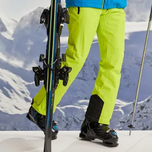 Killtec Men's Ski Pants/Functional Pants With Removable Straps And Edge Protection Enosh UG 26 Black - Herren Skihose
