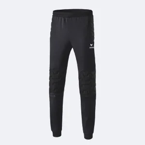 Erima Unisex Elemental Goalkeeper Pants with Cuffs 164 Black - ERIMA Elemental Torwarthose mit Bündchen