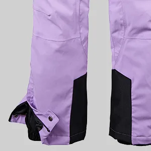Killtec girls' ski pants/functional pants with bib edge protection and snow guard Ksw 152 Grls Ski Pnts 164 Black - Mädchen Skihose