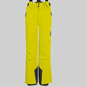 Killtec boys' ski pants/functional pants with bib snow guard and edge protection Ksw 128 Bys Ski Pnts 176 Orange - Jungen Skihose