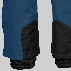 Killtec men's ski pants/functional pants with removable straps edge protection and snow guard Ksw 146 Mn Ski Pnts M Anthracite Melange - Herren Skihose