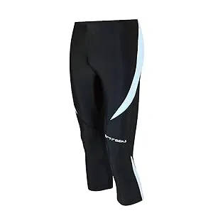 Airtracks Functional Run trousers Pro 3/4 Long - Functional Pants - Running Tight - Breathable - Compression - Quick -drying Largnend L Black -Neon - product information 7
