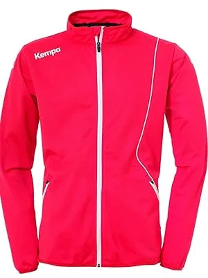 Kempa Unisex Curve Classic Jacket L deep blue/fluo yellow - product information 2