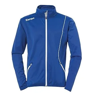 Kempa Unisex Curve Classic Jacket L deep blue/fluo yellow - product information 6