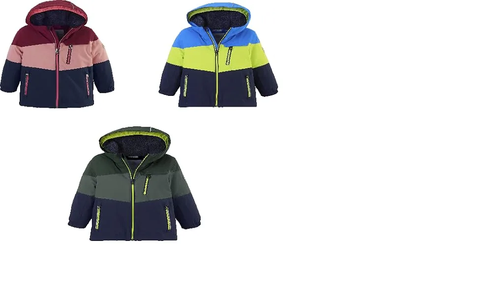 Killtec Unisex Fisw 3 Mns Ski Jckt ski jacket/functional jacket with hood and snow guard 110-116 dark forest green - product information 1