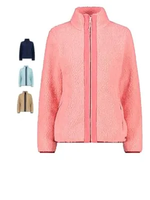 CMP Women's teddy jacket made of recycled polyester JACKET 34 Sesame - product information 2