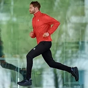 Odlo Men's Jacket Dual Dry Waterproof Running Jacket L odlo silver grey - lounge lizard - product information 3