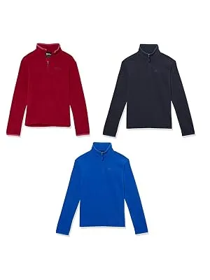 Jack Wolfskin Unisex Kids Taunus Halfzip K Pullover 164 Dark Ruby - product information 2
