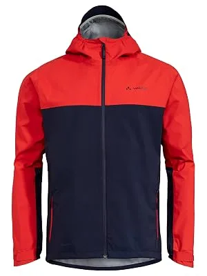 VAUDE Men's Moab Rain Jacket - Rain jacket men S khaki - vaude