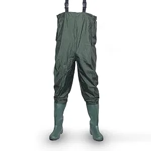 MS-Point waders fishing trousers waders mud fish pond rubber PVC nylon size 41 - wathose