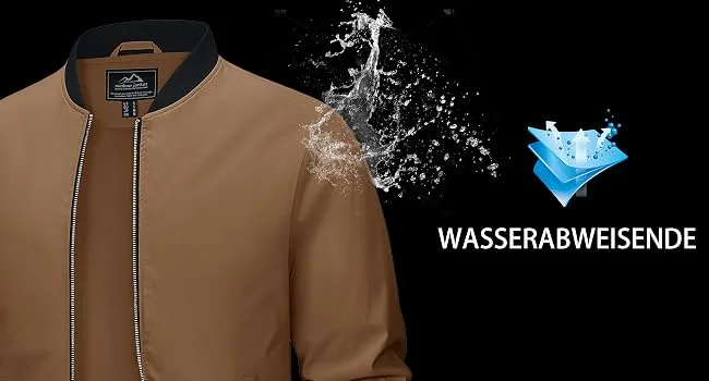 Magcomsen men light bomber jacket thin blouson jacket leisure summer transition jacket casual sporty flyer jacket with multi bags 3xl dark blue - herren Übergangsjacke