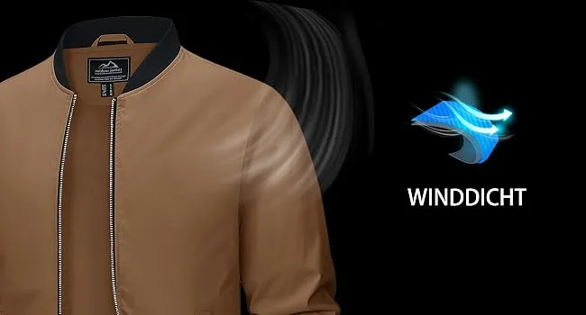 Magcomsen men light bomber jacket thin blouson jacket leisure summer transition jacket casual sporty flyer jacket with multi bags 3xl dark blue - herren Blouson
