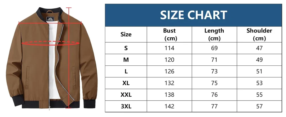 Magcomsen men light bomber jacket thin blouson jacket leisure summer transition jacket casual sporty flyer jacket with multi bags 3xl dark blue - HERREN Leicht Bomberjacke