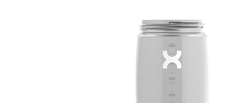 PROMiXX Shaker Bottle - Premium Protein Shaker Cup for Protein Mixes and Supplement Shakes - Easy Clean, Durable Cup (24oz, Arctic White) Arctic White 24oz - mixer cup vortex blender shaker bottle usb protein bpa free electric pre workout self stirring drink