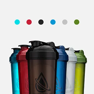 Hydra Cup [6 Pack] 28-Ounce Shaker Bottles with Wire Whisk Balls, Shaker Cup Blender for Protein Mixes, Six Color Set - product information 3