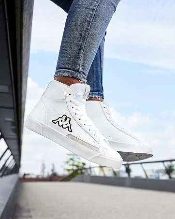 Kappa Unisex Kids Follow Sneaker 27 EU Black White - Kappa LineUp