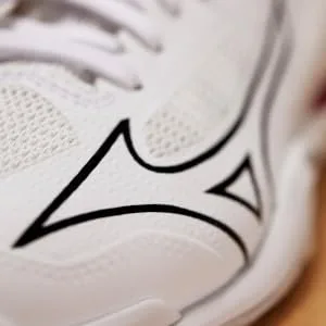 Mizuno Damen Wave Phantom 2 Handballschuh 36.5 EU Pred Whitesand Bikingred - Handballschuhe