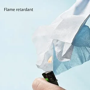 Wish Disposable Face Masks , Pack of 50, Wide Ear loop For Extra Comfort, 3 Ply, Ships from USA - flame retardant