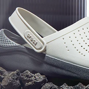 Crocs Unisex Literide Slide Shower & Bathing Shoes 38/39 EU Black Slate Grey - CROCS
