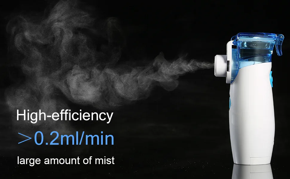 Portable Nebulizer - Handheld Personal Steam Inhalers Nebulizer Machine,Personal Steam Atomizer for Kids and Adult with 1 Set Accessories - Portable Nebuliser