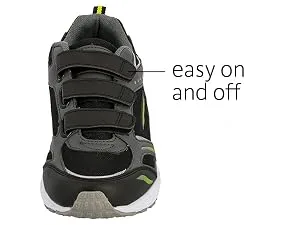 Lico Marvin Men's Running Shoes 49 EU Anthracite Black Lemon - Lico Marvin