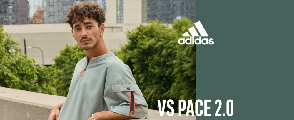 adidas Men's Vs Pace 2.0 Sneakers 43 1/3 EU Shadow Navy Better Scarlet Ftwr White - product information 1