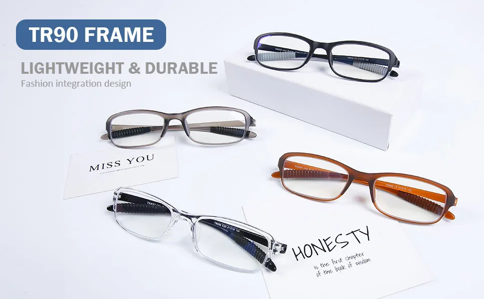 DOOViC 4 Pack Reading Glasses for Women Men Blue Light Blocking Reading Glasses TR90 Flexible Lightweight Readers 1.75 Strength 4 Colors-s2 1.75 x - blue light reading glasses reading glasses blue light blocking readers 1.5 womens