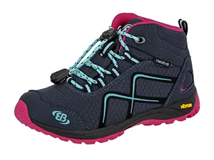 Br tting Girls Guide High Trekking & Hiking Boots 40 EU Marine Pink Turquoise - Guide High