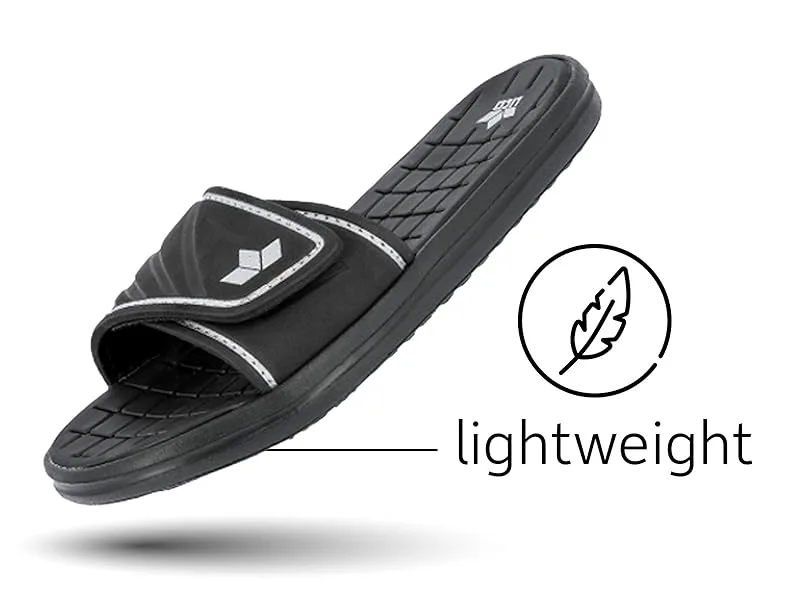 Lico Unisex Barracuda V Bathing Shoes 44 EU Black Silver - Lico Barracuda