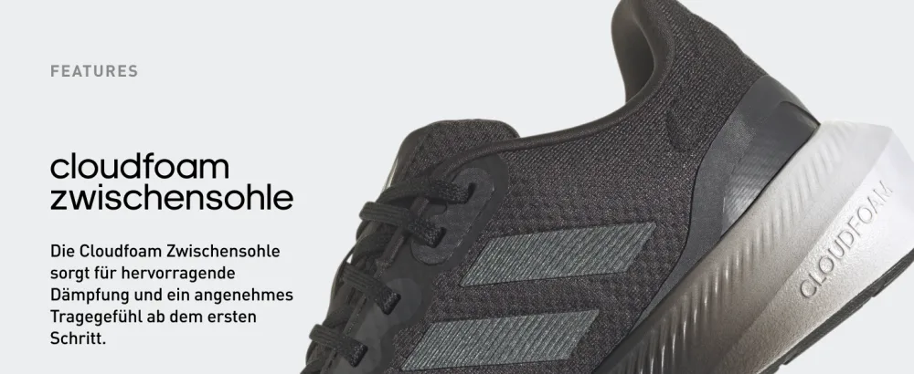 adidas Men's Runfalcon 3.0 Shoes Sneaker 42 EU Core Black Core Black Carbon - product information 3