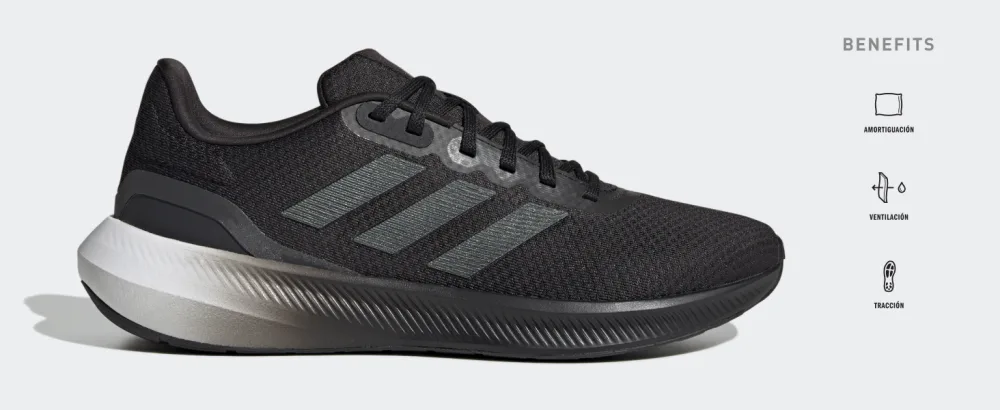 adidas Men's Runfalcon 3.0 Shoes Sneaker 42 EU Core Black Core Black Carbon - product information 6