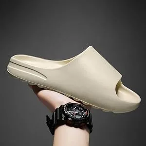 FlyHigh Cloud-Slides women's and men's flip-flops - super soft slippers non-slip & quick-drying 40/41 EU beige - product information 2