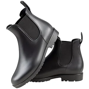 PFIFF Jodhpur ankle boots (PVC riding boots) women black 38 EU - 102935