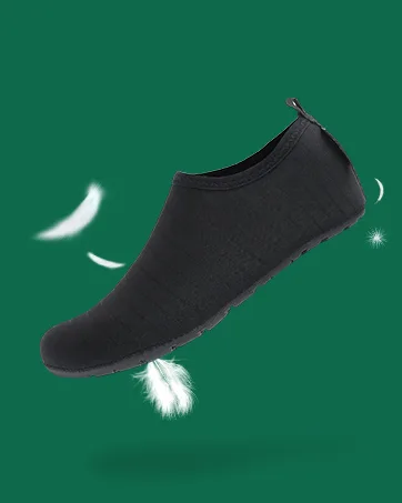 Saguaro slippers women men lightweight slippers 42/43 EU graphite black - saguaro