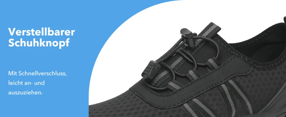 SAGUARO Unisex Barefoot Bathing Shoes Water Shoes Quick Drying Thick Sole Non-Slip Breathable SIZE 36-48 40 EU Black - product information 4