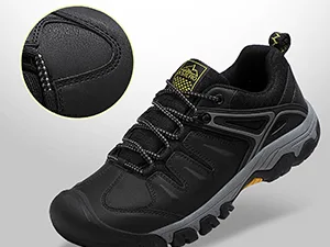 ASTERO Sneaker Men's Lightweight Hiking Shoes Size 41-46 A Black 44 EU - ASTERO