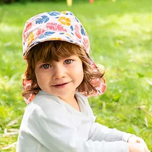 Sterntaler Unisex Sun Hat 55 medium green - Sterntaler Kopfbedeckung quadratisch