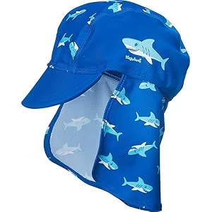 Playshoes Unisex Children UV Protection Hat Swimming Cap Headgear 53 Shark - 460128