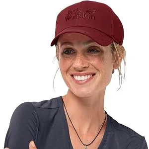 Jack Wolfskin Unisex Baseball Cap One Size red maroon - product information 1