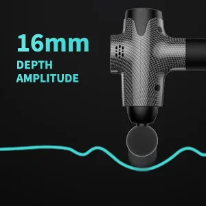 YOSSOA Massage Gun, Deep Tissue Therapy for Athletes, Percussion Body Neck Back Pain Relief, 20 Speed & 6 Heads for Hand Held Massager, Gray - massage gun
