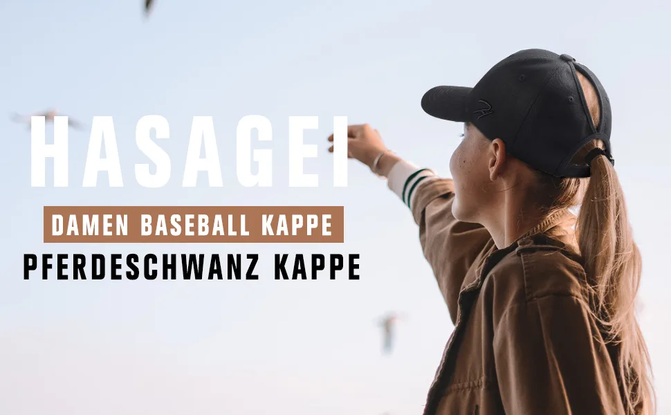 Hasagei baseball cap ladies ponytail baseball cap adjustable baseball cap outdoor hat cotton retro hat baseball cap - HASAGEI Baseball Cap