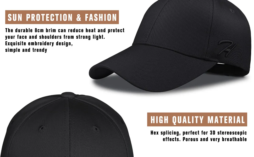 Hasagei baseball cap ladies ponytail baseball cap adjustable baseball cap outdoor hat cotton retro hat baseball cap - HASAGEI Baseball Cap