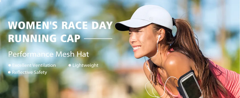 GADIEMKENSD Quick Dry Breathable Running Outdoor Hat Only 1 Deep Gray - Performance Mesh Hut.