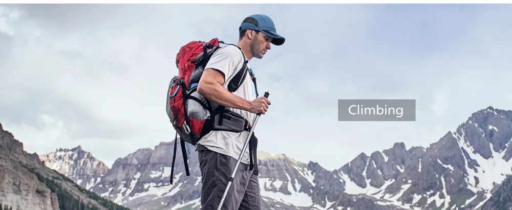 GADIEMKENSD Quick Dry Breathable Running Outdoor Hat Only 1 Blue - Klettern.