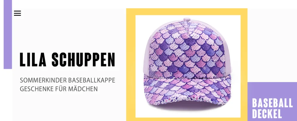 WAWSAM Girls Baseball Cap Adjustable Kids Snapback Trucker Cap Cotton Girls Baseball Cap Sun Hat 3-8 Years Pink - basecap kinder mädchen
