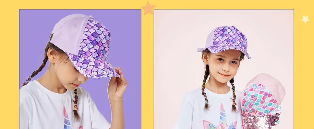WAWSAM Girls Baseball Cap Adjustable Kids Snapback Trucker Cap Cotton Girls Baseball Cap Sun Hat 3-8 Years Pink - cap mädchen 2 jahre