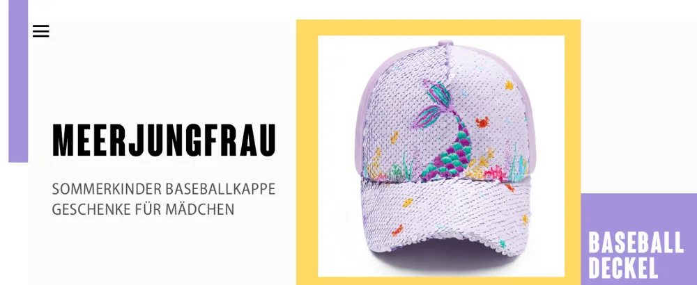 WAWSAM Girls Baseball Cap Adjustable Kids Snapback Trucker Cap Cotton Girls Baseball Cap Sun Hat 3-8 Years Pink - kinder cap mädchen