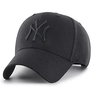 '47 New York Yankees Adjustable Cap MLB One Size Yankees-Black-White - Marke