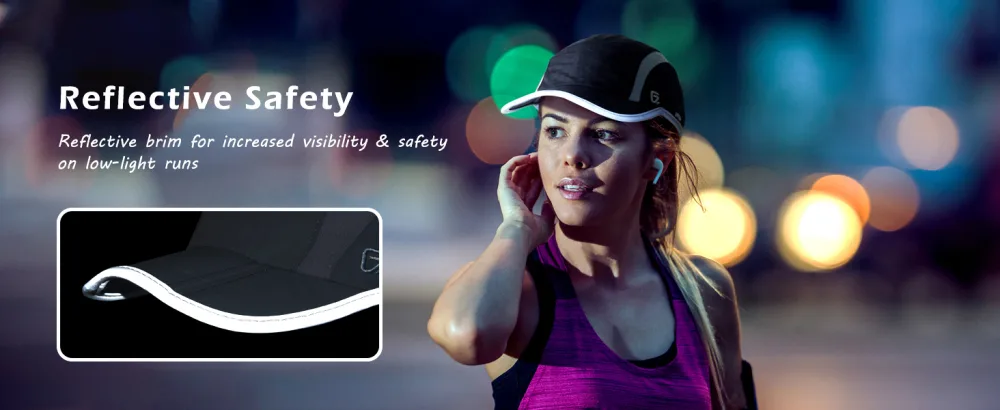 GADIEMKENSD UPF50+ Folding Outdoor Hat Unstructured Reflective Design Breathable Soft Sport Cap for Outdoor Sport Reflective White - Reflektierende Sicherheit.