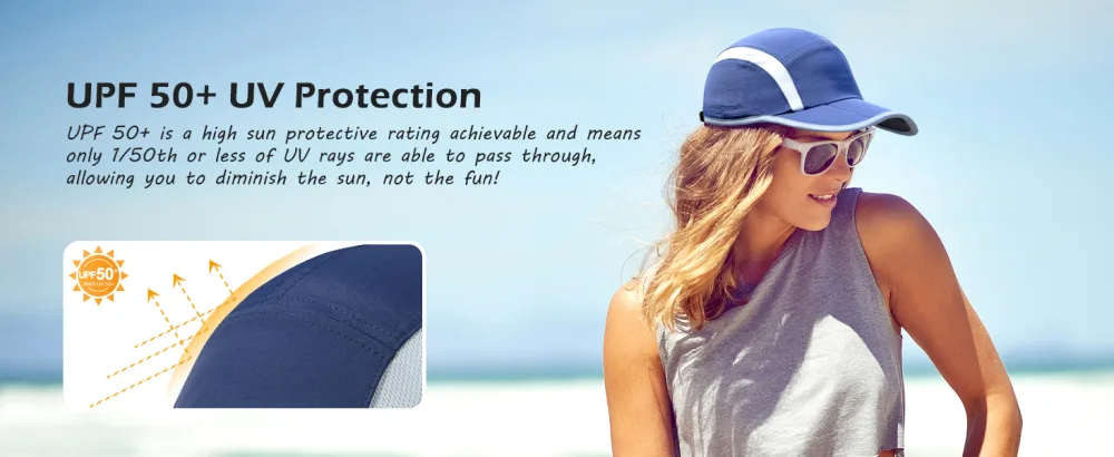 GADIEMKENSD UPF50+ Folding Outdoor Hat Unstructured Reflective Design Breathable Soft Sport Cap for Outdoor Sport Reflective White - UPF 50+ UV-Schutz.